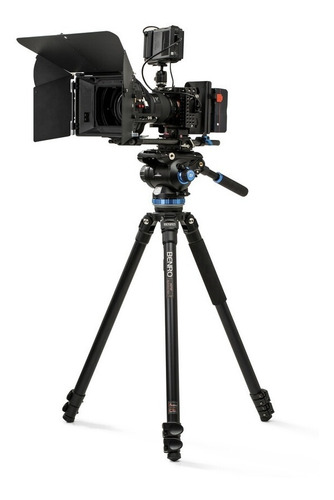 Imagen 4 de 10 de Tripode Video Benro Cabezal Paneo Tilt Fluido A373fbs8pro