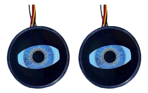 Luz De Ojos De Diablo Para Coches, Faro Dinámico De Ojo De