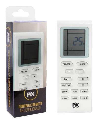 Controle Remoto Para Ar Condicionado Yb1f2 Gree 026-8879 Pix