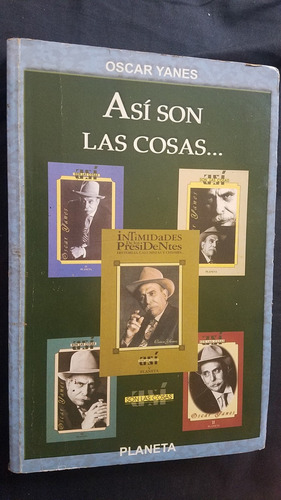 Asi Son Las Cosas Completo Oscar Yanes Historias Planeta (Usado)