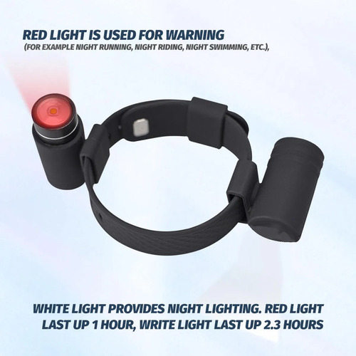 Linterna De Luz De Muñeca Pulsera Magnética Con Linterna Led
