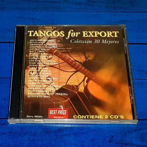 Tangos For Export Mejores 30 Cdx2 Arg Maceo-disqueria