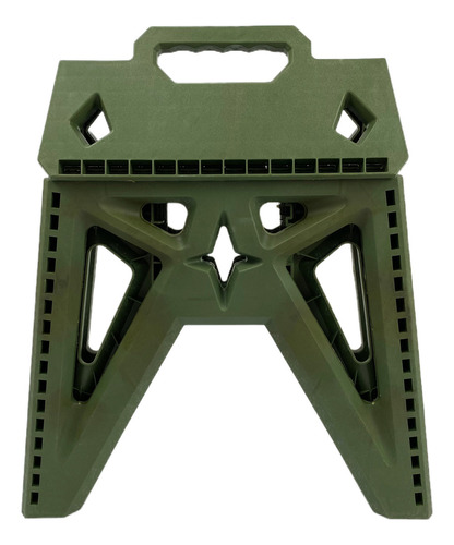 Banqueta Banco Mini Plegable Camping Virke Green Pvc Silla