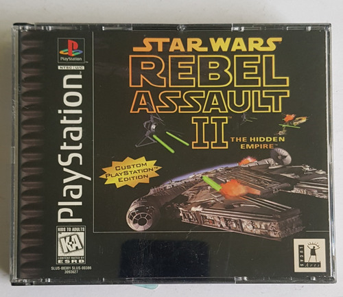 Star Wars Rebel Assault 2 Videojuego Playstation Ps1 No Ps2