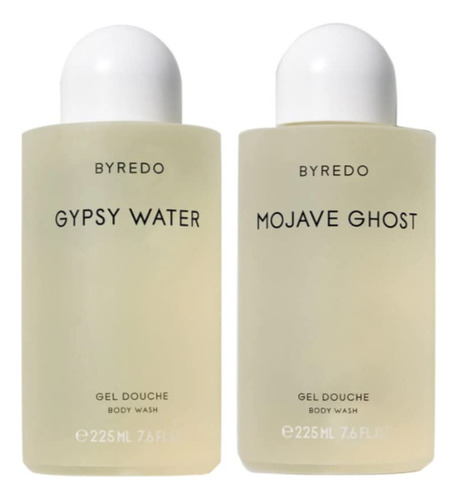 Byredo Gypsy Water, Mojave Ghost Body Wash (paquete De 2, 7.