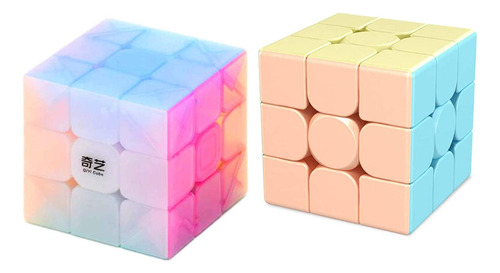 Cuberspeed Bundle Moyu Macaron Meilong 3x3 Stickerless Con Q