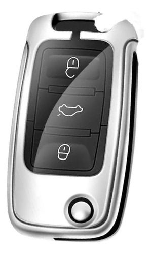 Funda For Llave Llavero Metal Piel Jetta Gol Fox Up Fusca 3