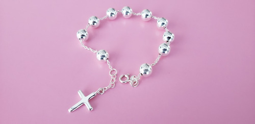 Imagen 4 de 6 de Pulsera Modelo Denario En Plata 925