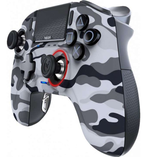 Controle Sem Fio Para Ps4 Nacon Revolution Unlimited Pro Camuflagem Cinza
