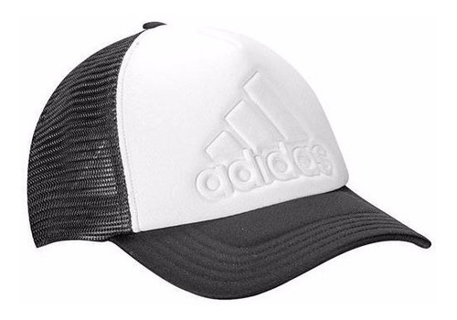 Imagen 1 de 6 de Gorra Cachucha adidas Tipo Trucker Blanca
