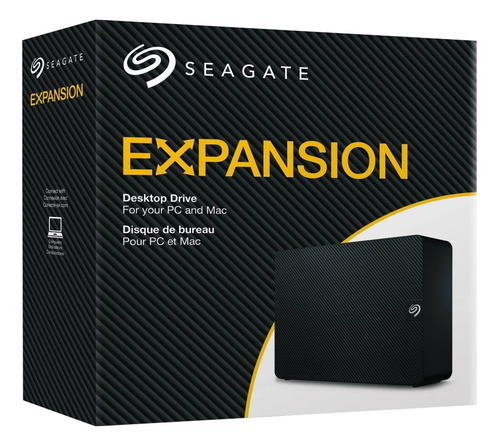 Hd Externo 20tb Seagate Expansion 3.5 Usb 3.0 Stkp20000400 Seagate Cor Preto