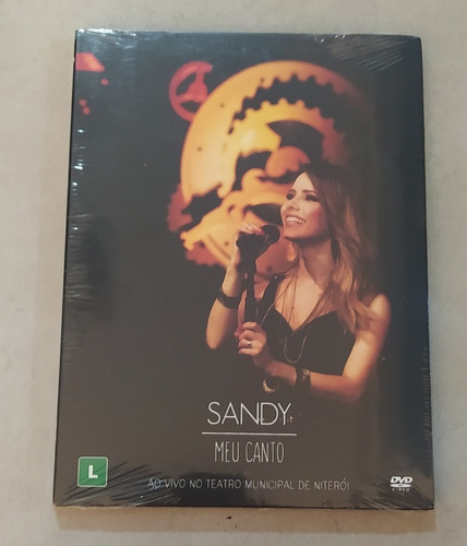 Dvd Sandy - Meu Canto - Lacrado De Fábrica