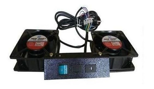 Imagem 1 de 2 de Kit De Ventilação Universal Para Racks 19 Polegadas