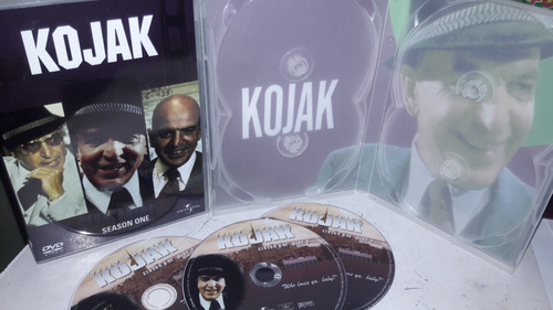 Dvd Kojak - Temporada 1 Completa Digital Dublada ( 6 Dvds )