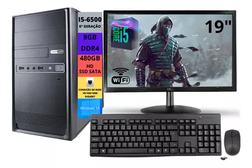 Pc Gamer Completo I5 10 16gb Gtx 1650 Hd 1tb Ssd 480 Mon