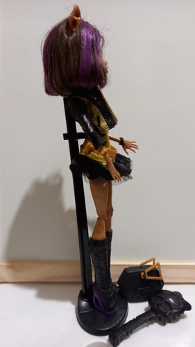 Monster High Clawdeen Wolf New Scaremester Wave 1 + Diário