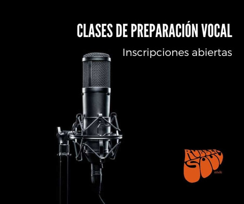 Micrófono Preparación Vocal (canto)