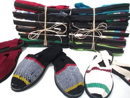 Imagen 1 de 5 de 6 Pares De Alpargatas Tradicionales Ideal Comerciante Ref 35