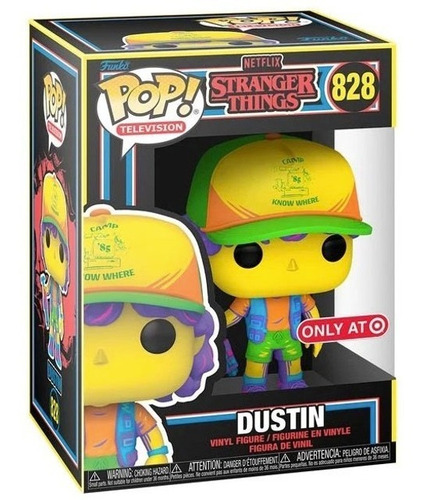 Funko Pop Stranger Things - Dustin #828 Exclusivo