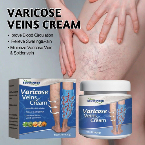 Crema Calmante Venosa South Moon, 5 Unidades, 20 G