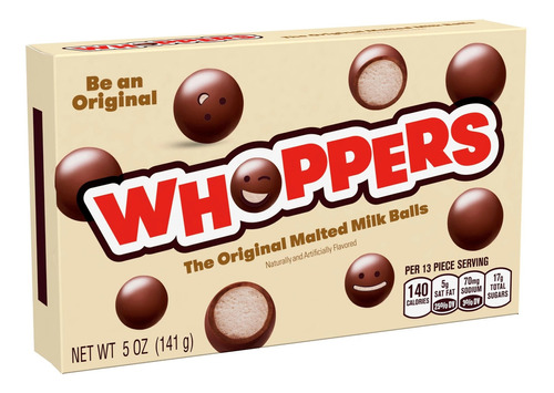 Whoppers malted milk balls 141g