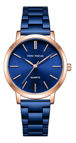 Reloj Para Mujer Mini Focus Mf0307l Mfa6221 Azul