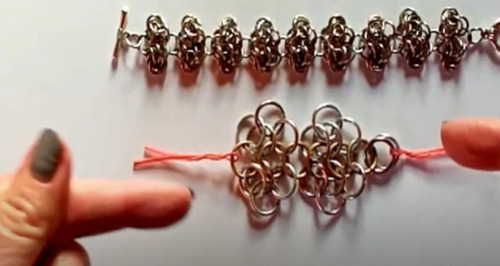 Video Tutorial ¦ Curso Tejido Medieval ¦ Pulsera Festón