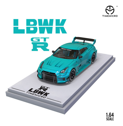 Modelo De Coche De Aleación Nissan Gtr3.0 A Escala 1:64 Con