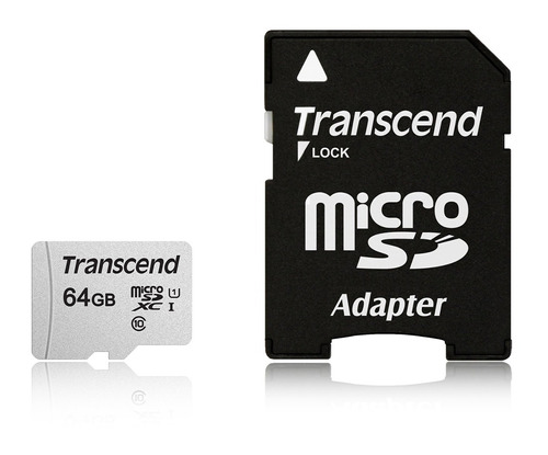 Transcend 64gb Microsdxc Uhs-i Class 10 U1 Memory Car (c6pd)