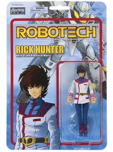 Figura Rick Hunter Robotech Toynami
