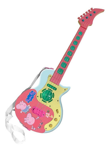 Instrumento Musical Peppa Pig Jovem Guitarrista Candide 1514