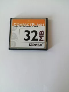 Memoria Compact Flash 32mb Kingstone Cf Almacenamiento