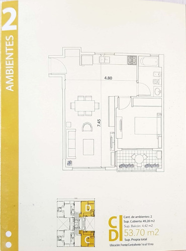 Imagen 16 de 16 de Alquiler $55000 Departamento 1 Ramos Mejia 259 Te1 Torre Ezeiza Uno