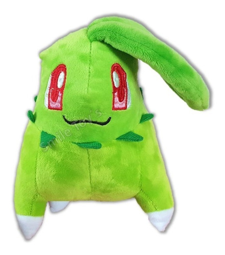 Peluche Pokemon Chikorita Excelente Calidad Bordado