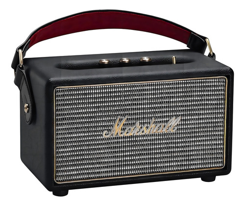 Bocina Marshall Kilburn portátil con bluetooth black 127V