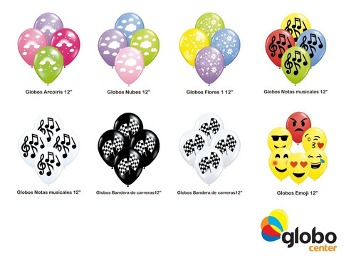 Globos Standard 12 X 50 Unidades
