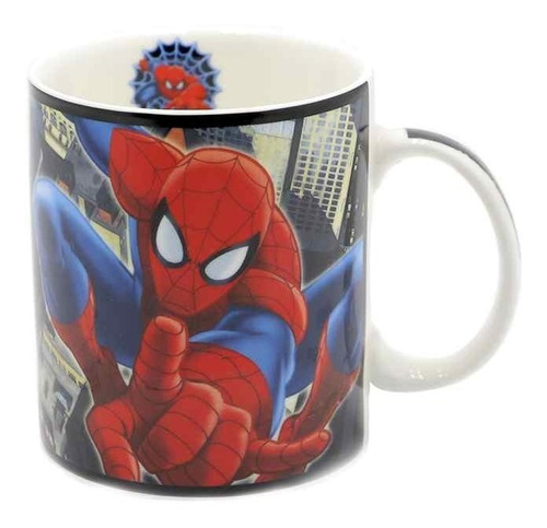 Taza De Cerámica Spiderman Avengers Marvel