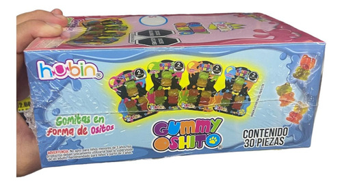 Hubin Gummys Ositos Pack Caja Con 30 Pzas