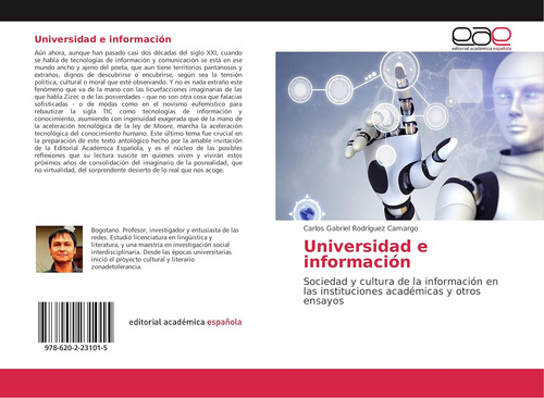Libro: Universidad E Información: Sociedad Y Cultura I