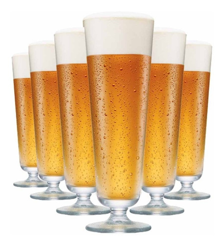 Imagem 2 de 5 de Jogo Taça Ritzenhoff Cerveja Prestige M 510ml 6 Pçs