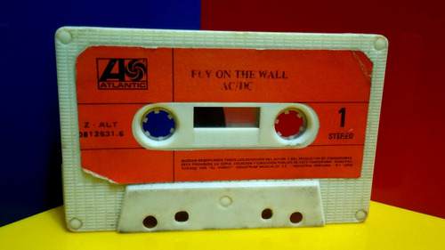 Cassette Ac/dc - Fly On The Wall (1985)