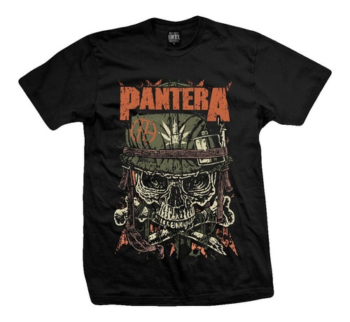 Remera Pantera - Revolution ( Negro )