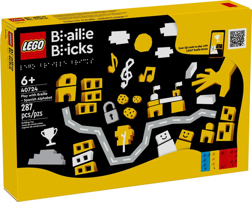 Lego Juega Con El Braille: Alfabeto Español, 40724.-