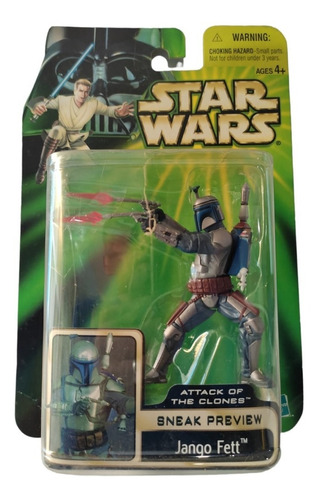 Jango Fett Star Wars Attack Of The Clones Hasbro 