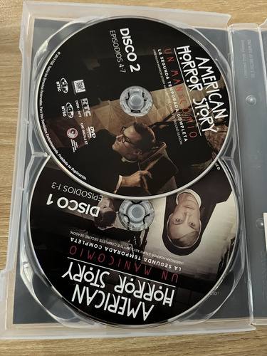 American Horror Story Asylum Un Manicomio 4 Dvds 2012 (Usado)