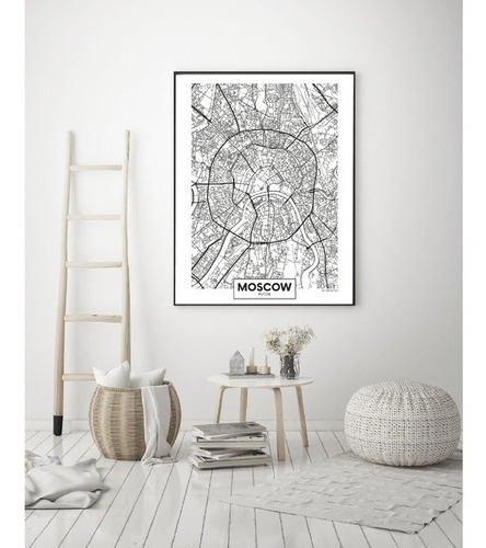 Cuadro - 20x30 Cm - Mapas