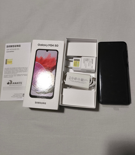 Samsung Galaxy M34 5g 128gb 6gb Ram Bateria 6000azul Marinh Azul-marinho