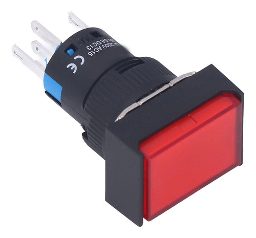 Pulsador Momentáneo Rectangular De 12 V Con Cierre Automátic