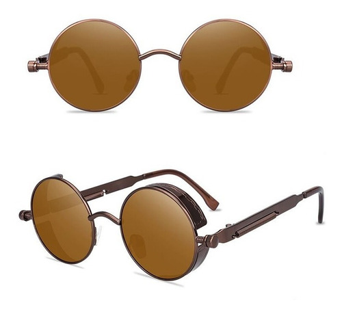 Gafas De Sol Redondas Steampunk Vintage