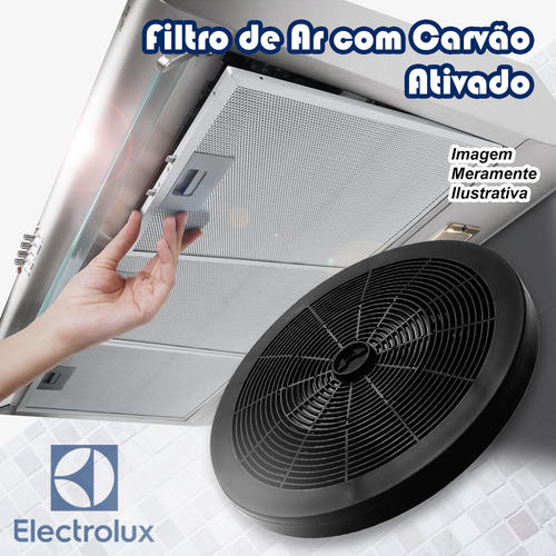Filtro Depurador Carvão Ativado Original Electrolux De80 60